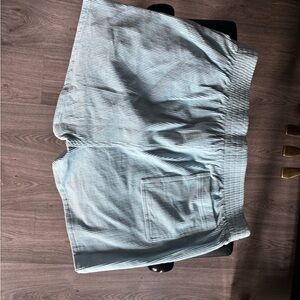 Men's Blue Striped Shorts